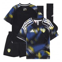 Leeds United Tredje Dräkt Barn 2025-26 Kortärmad (+ Korta byxor)